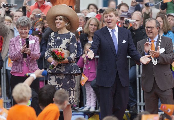 King Willem-Alexander and Queen Maxima visit the province of Gelderland during their tour through the Netherlands as new King and Queen