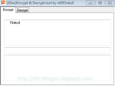  Encrypt & Decrypt Tool By n0$f3ratu$
