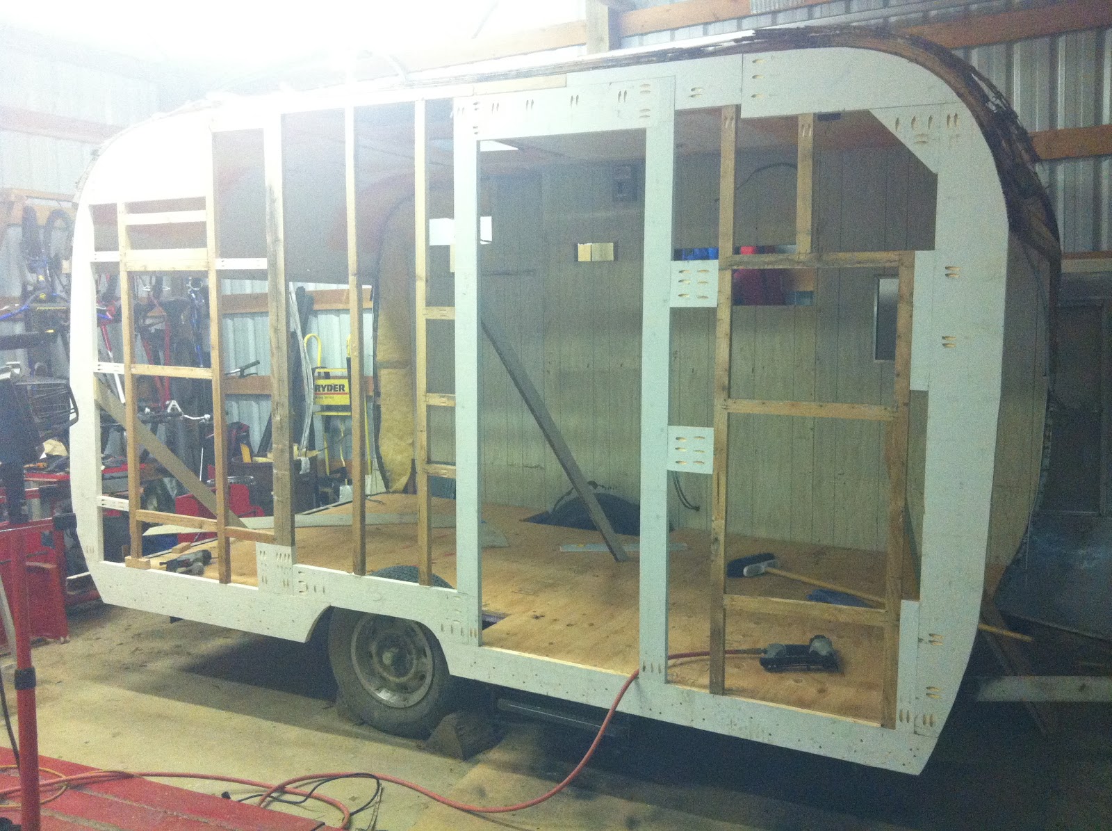 This Old Canned Ham, Vintage Aloha Trailer The Sides