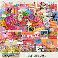 Moms the Word by Clever Monkey Graphics