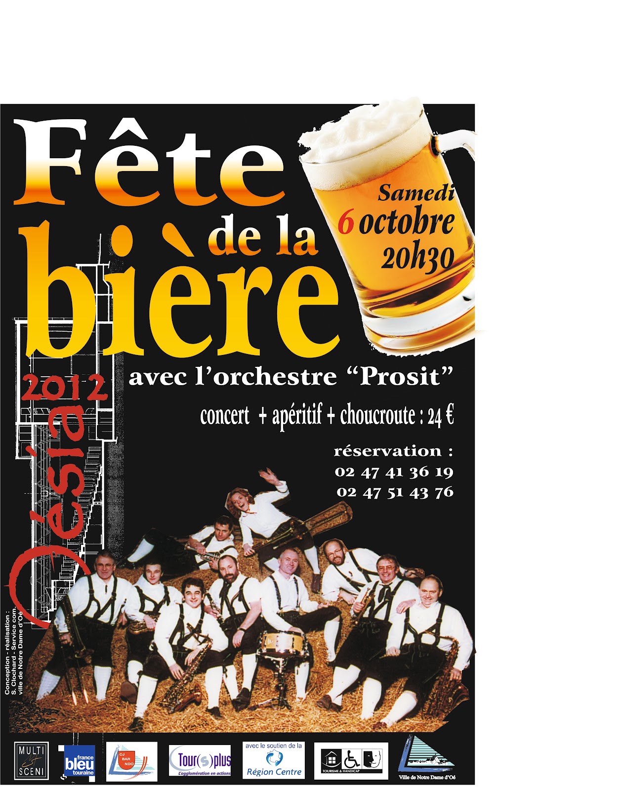 Comité de jumelage Barleben Notre Dame d'Oé 6 octobre Fête de la