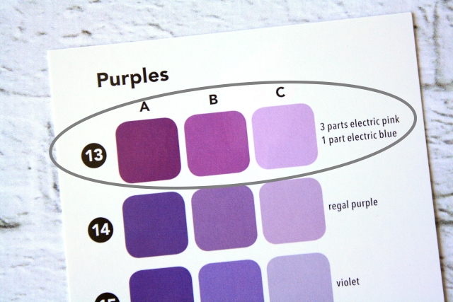 Food Coloring Chart To Make Purple