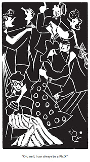 Flannery O'Connor student cartoon