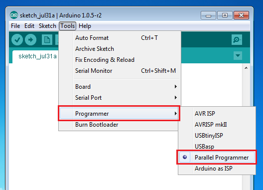 Arduino IDE Screenshot