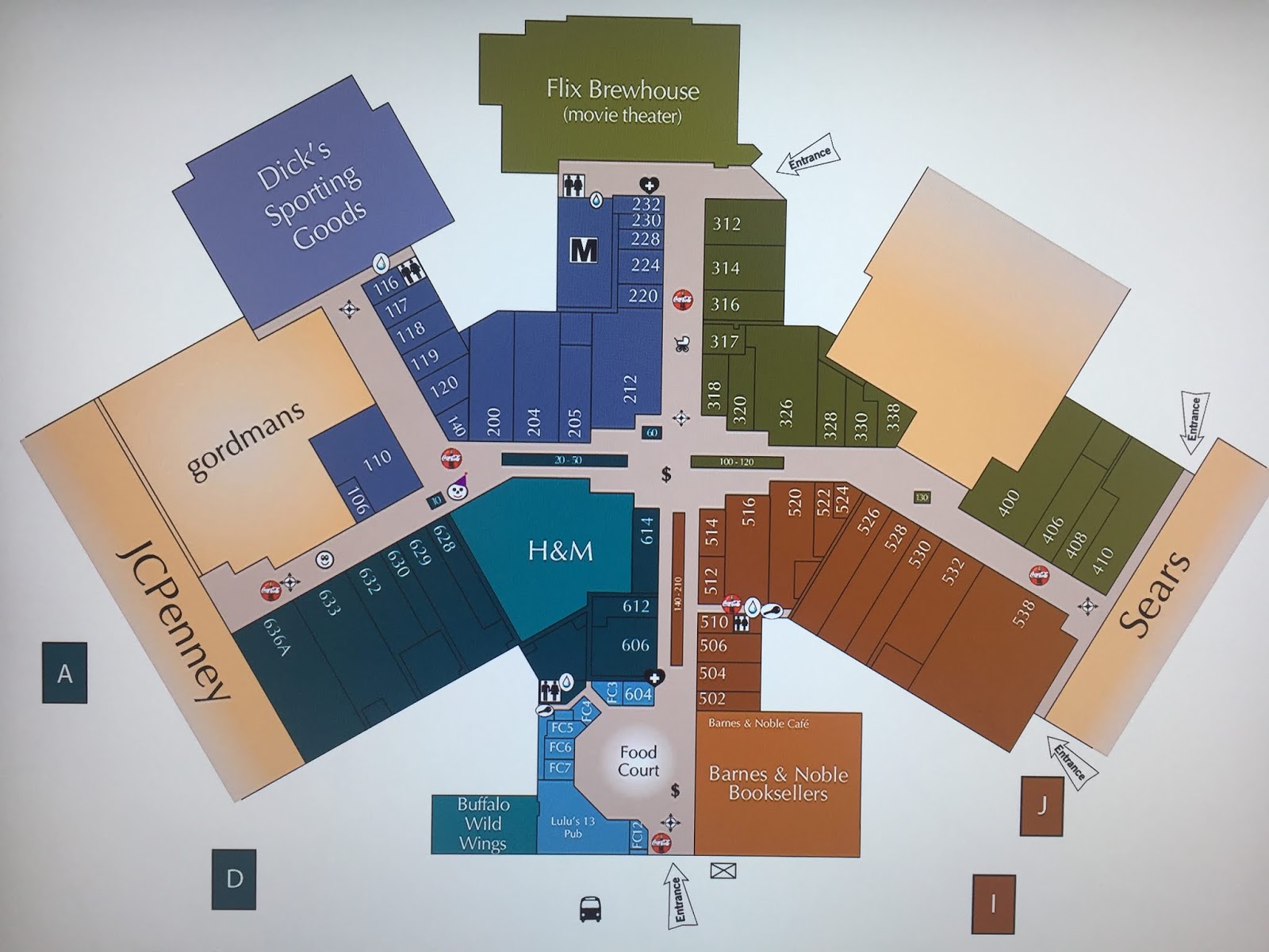 East Towne Mall Map Retiring Guy's Digest: East Towne Mall Boston Store Is Closed If Not  Completely Dark