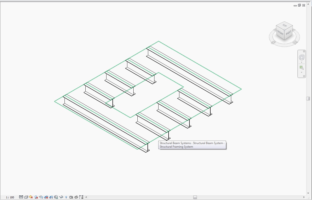Revit link revit structural beam system