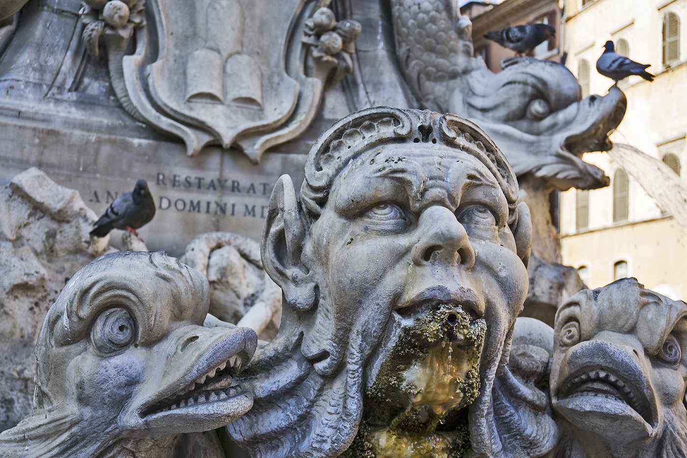 Fountain in Rome Italy Fountain in Rome Italy