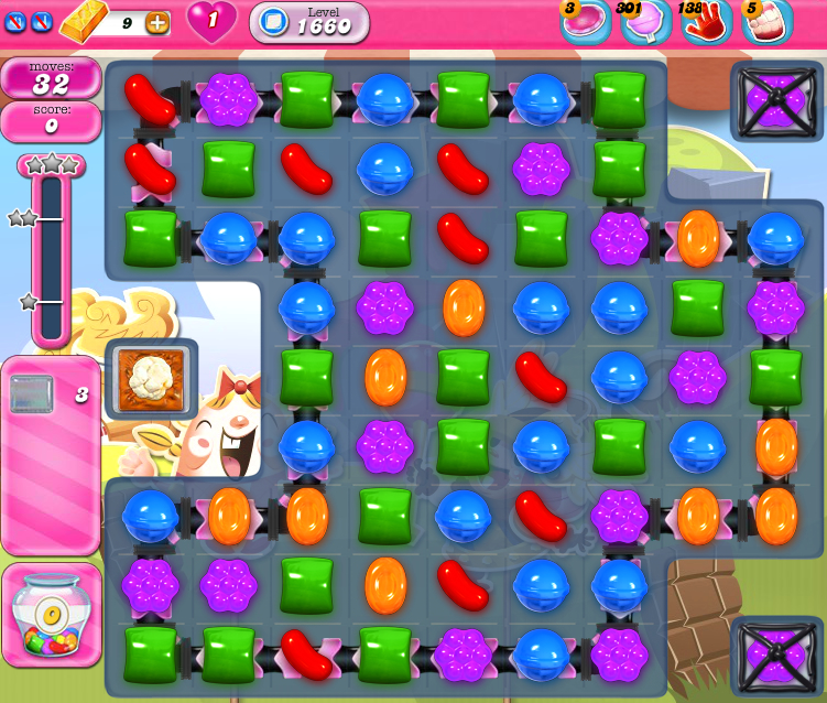 Candy Crush Saga 1660 Candy Crush Saga 1660
