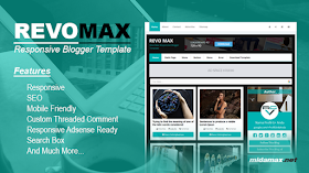 [ UPDATE ] Revo Max V.1 Responsive Blogger Template