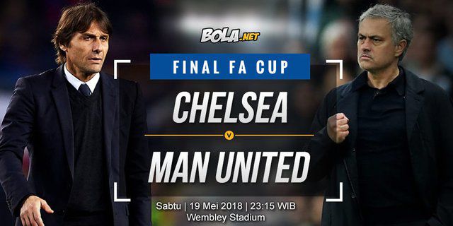 Prediksi Final Fa Cup Mu Vs Chelsea 2 1 Dailysatu Com