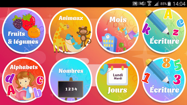 Application pour Apprendre le Français - Alphabet français Android