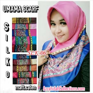 Segi Empat Umama Scarf Silko - AzzahidahCollections.com