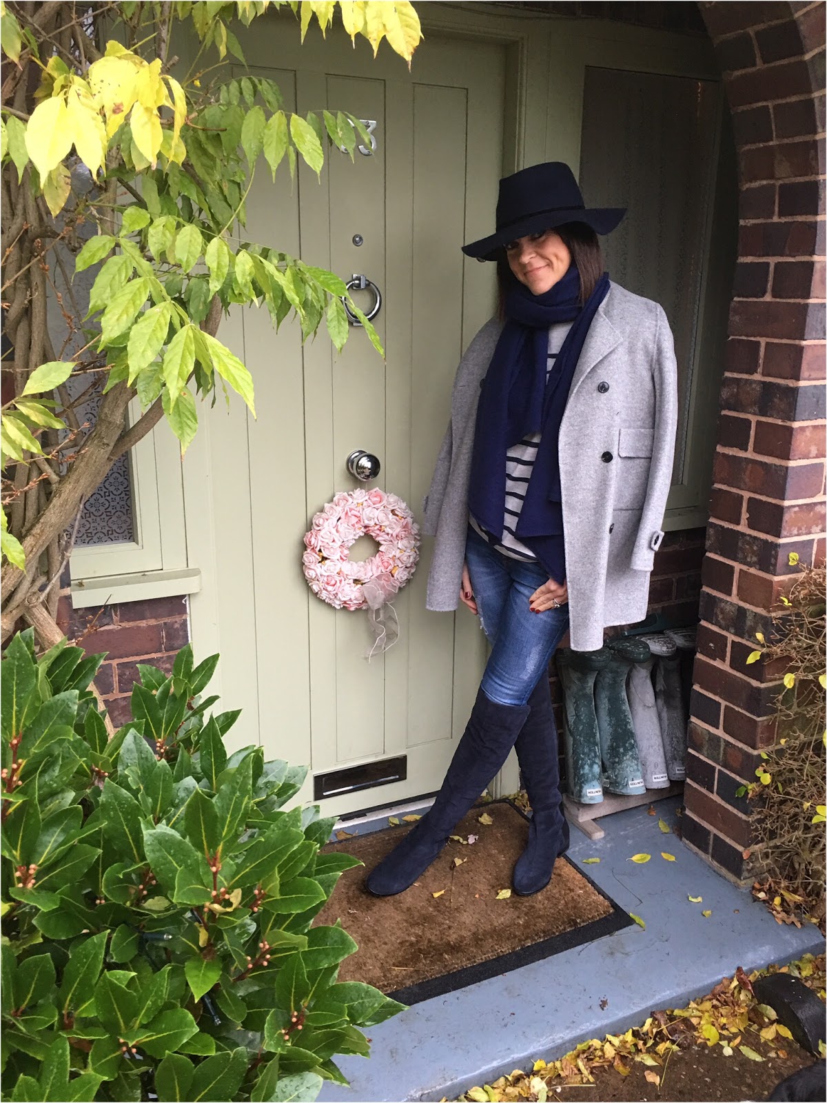 clarks caddy belle navy