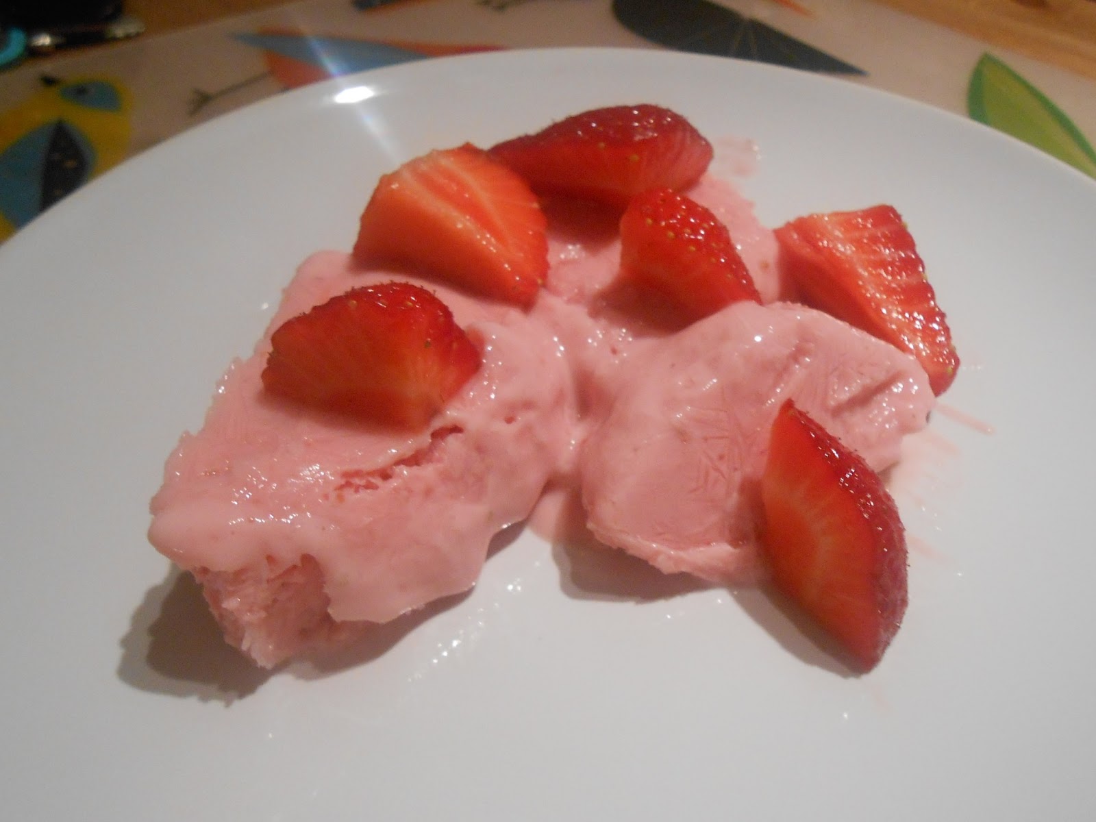 La vie gourmande: Erdbeer-Joghurt-Eis