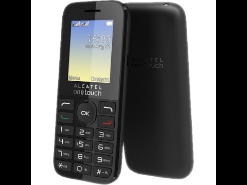 Alcatel One Touch 1016d прошивка