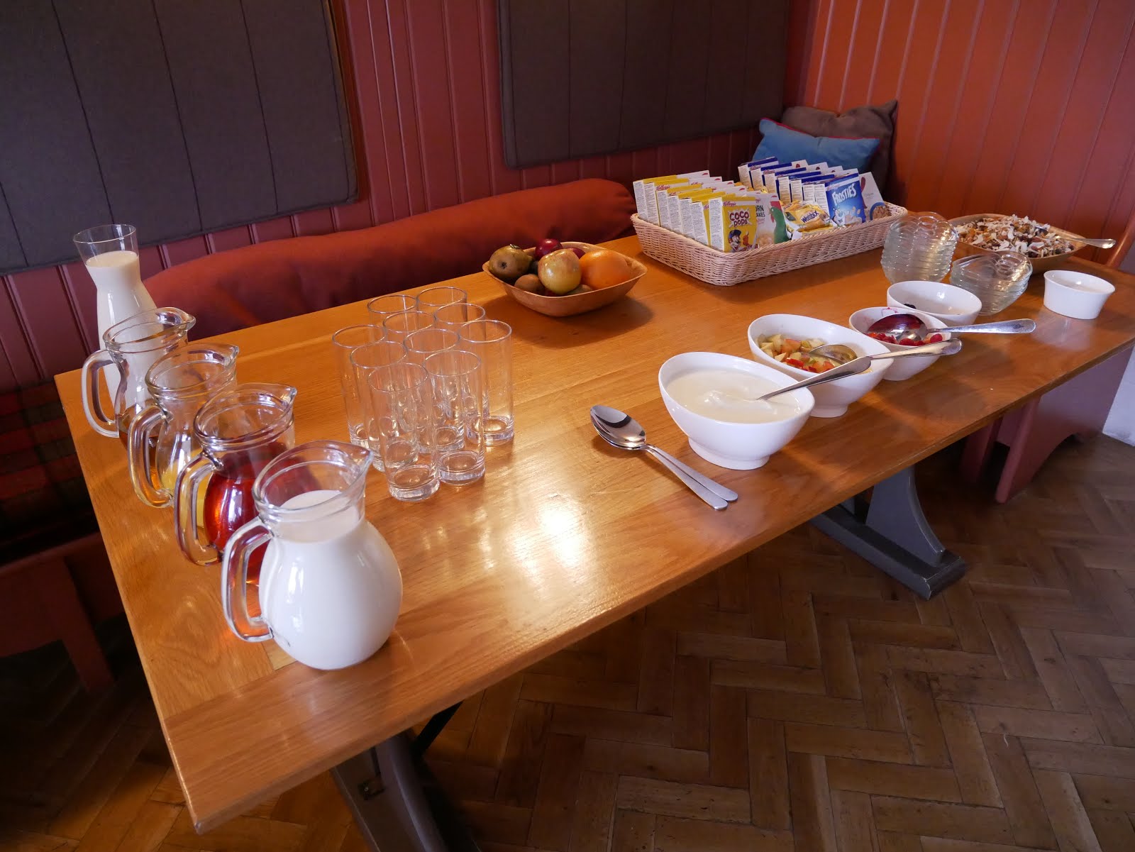 St Mary's Inn breakfast St Mary's Inn breakfast
