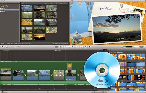 import or edit Blu-ray in iMovie