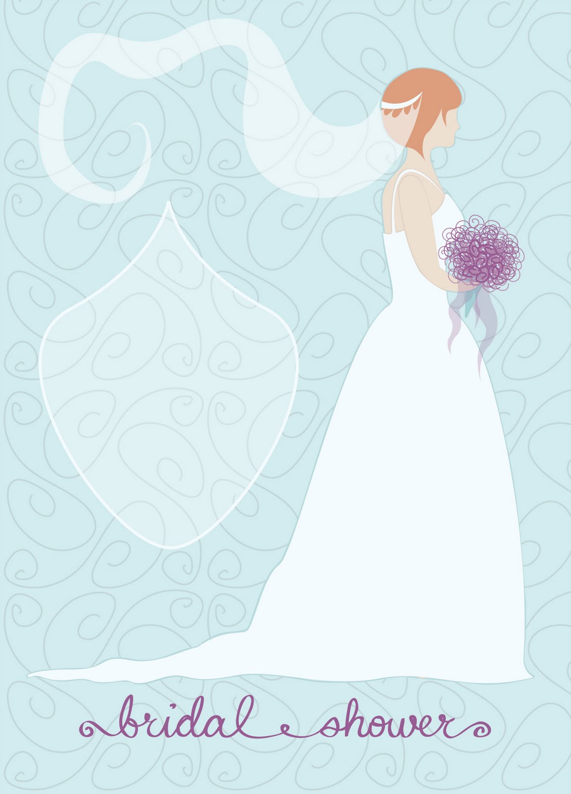 bridal shower invitation clipart - photo #24