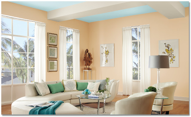 couleurs apaisantes pour salon