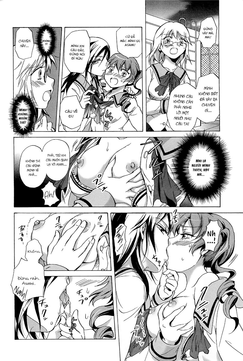 HentaiVN.net - Ảnh 9 - Tuyển tập Yuri Oneshot - Chap 99: Haitoku No Doukei