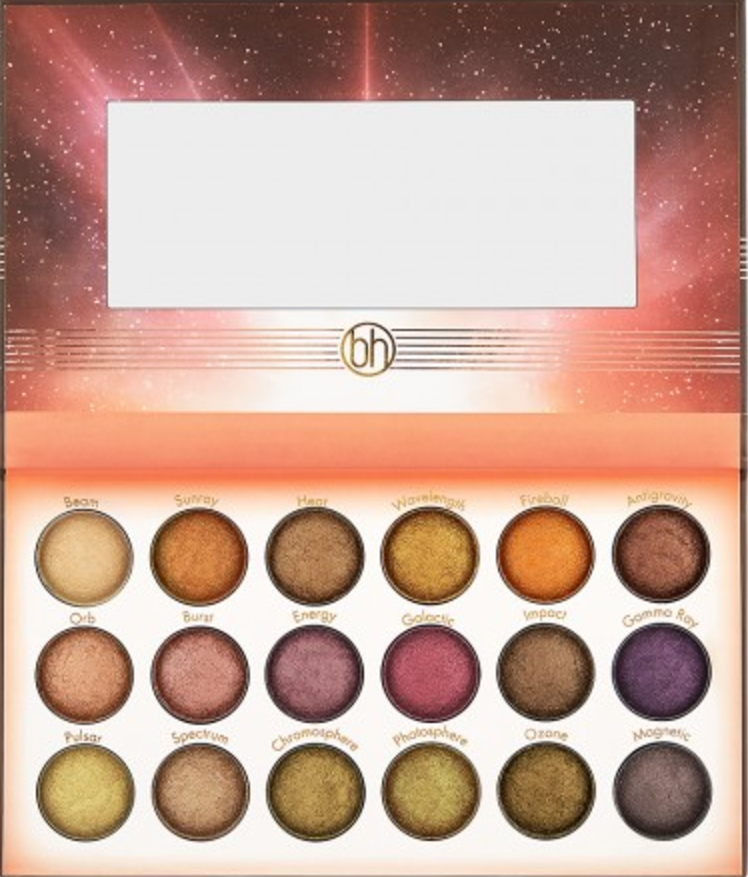 Bh Cosmetics Solar Flare 18 Color Baked Eyeshadow Palette