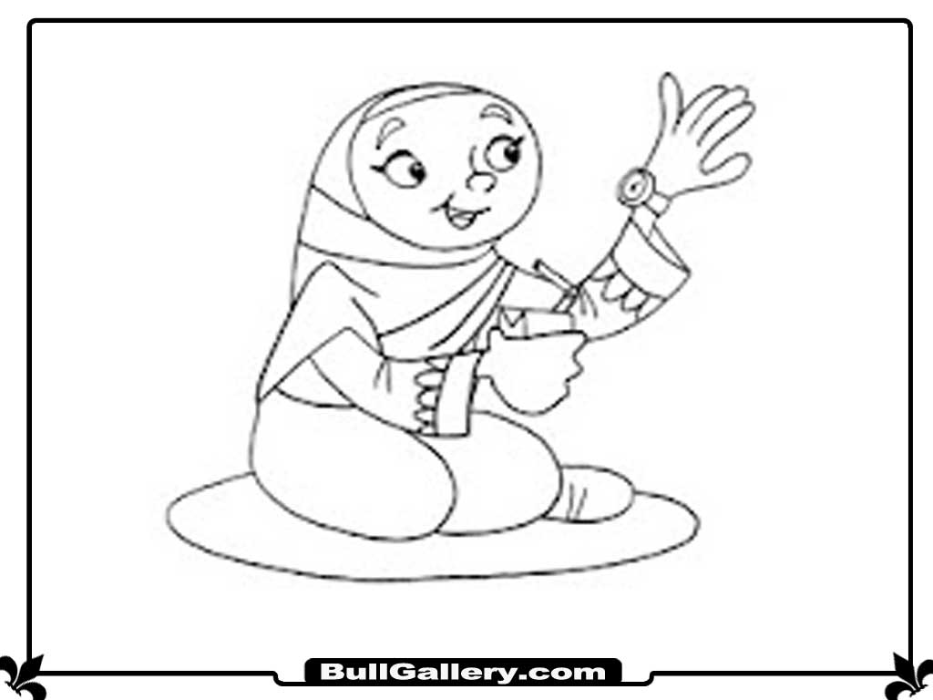 ana muslim coloring pages - photo #23