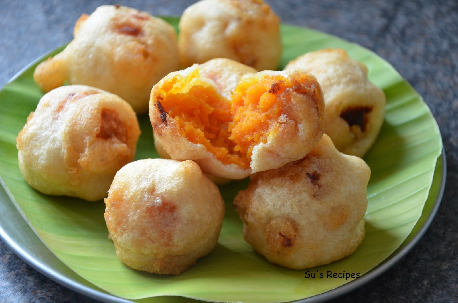 Su's Recipes: Boorelu - Sweet Potato Dessert