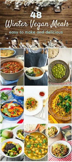 48 easy winter vegan meals including warming dal and curry recipes