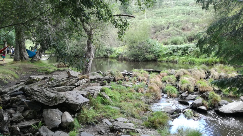 Rio Mondego para tomar banho