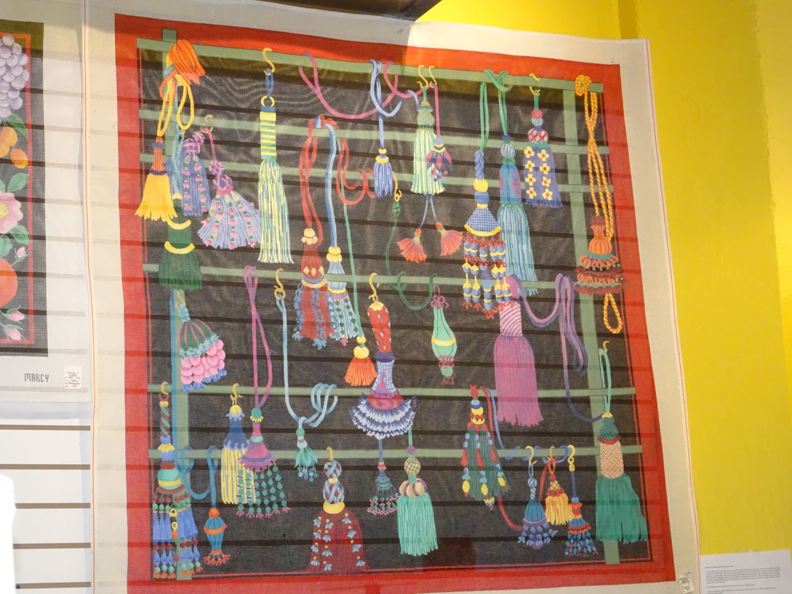 The French Tangerine needlepoint update and a san francisco shop