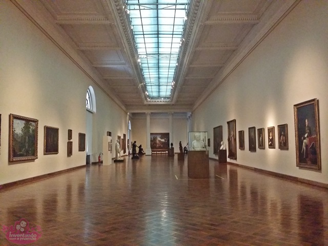 Museu de Belas Artes no Rio de Janeiro