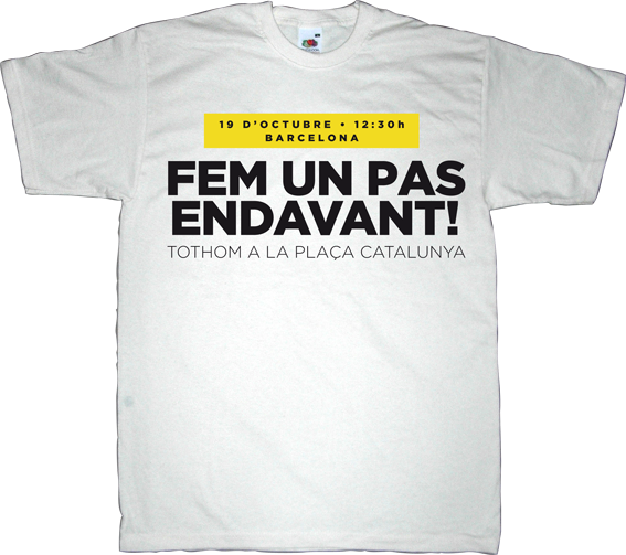 catalonia independence freedom referendum useless spanish politics useless kingdoms assemblea nacional catalana anc t-shirt ephemeral-t-shirts