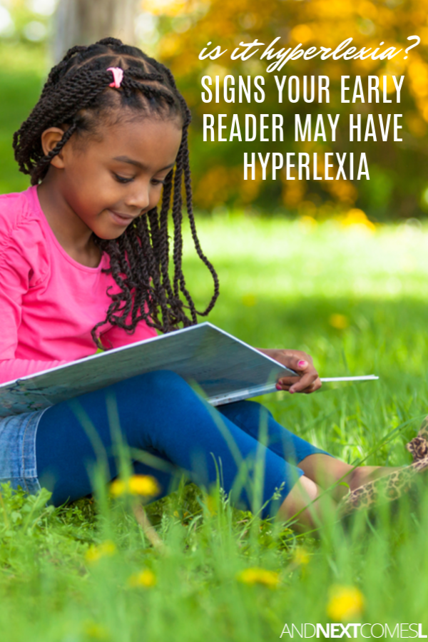 Signs of hyperlexia - how to tell if your early reader is hyperlexic
