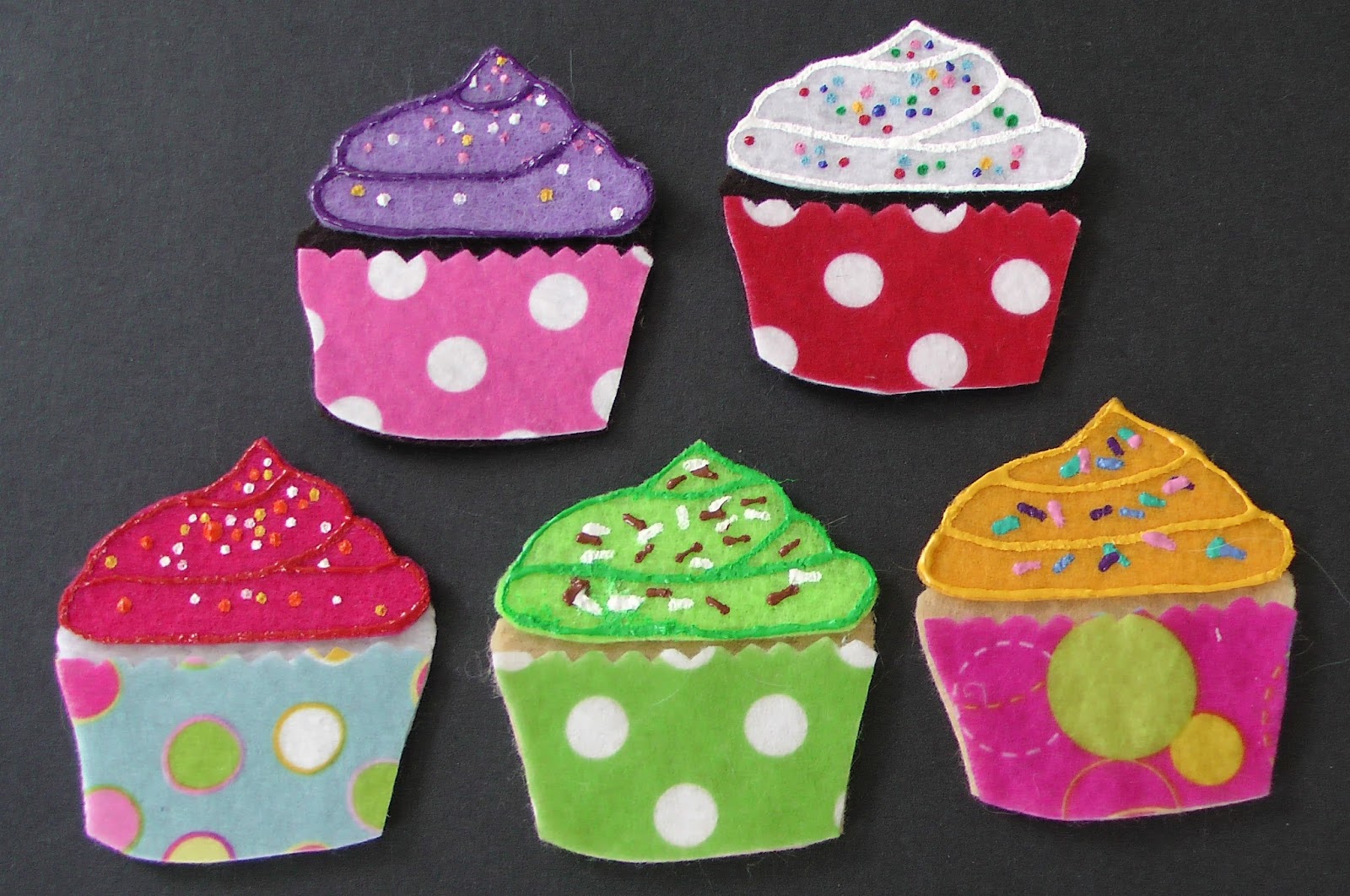 Flannel Board Fun Five Little Cupcakes in the Bakery Shop
