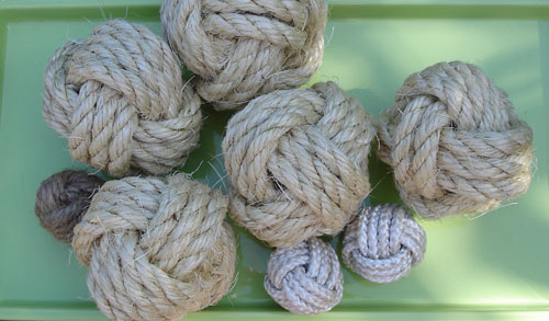 video tutorial on how to make monket fist rope balls