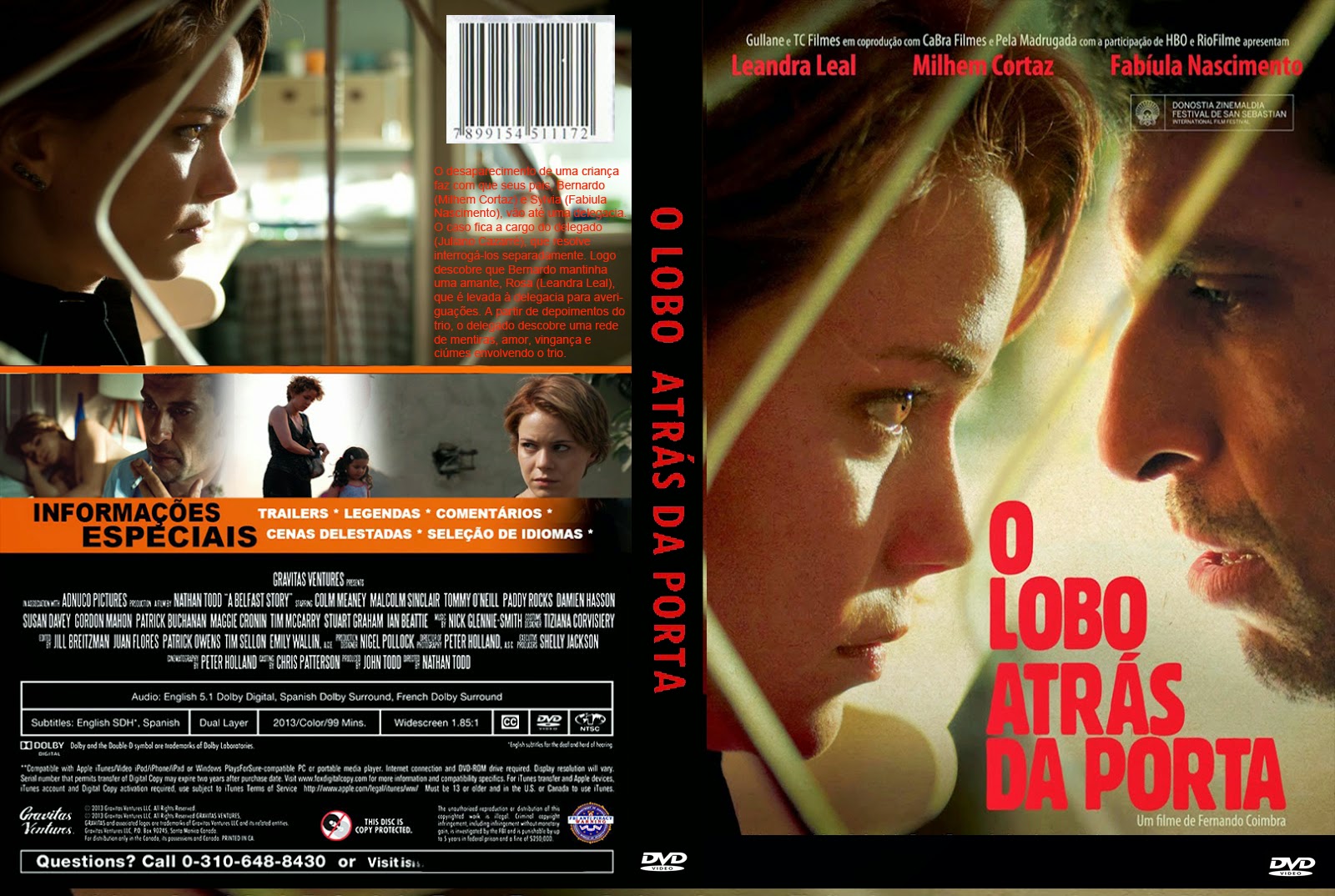 O Lobo Atrás da Porta Capas