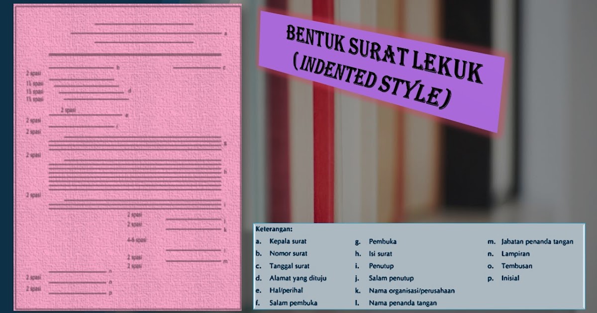 Let Us Study Bentuk Surat Lekuk Indented Style Surat Pengaduan