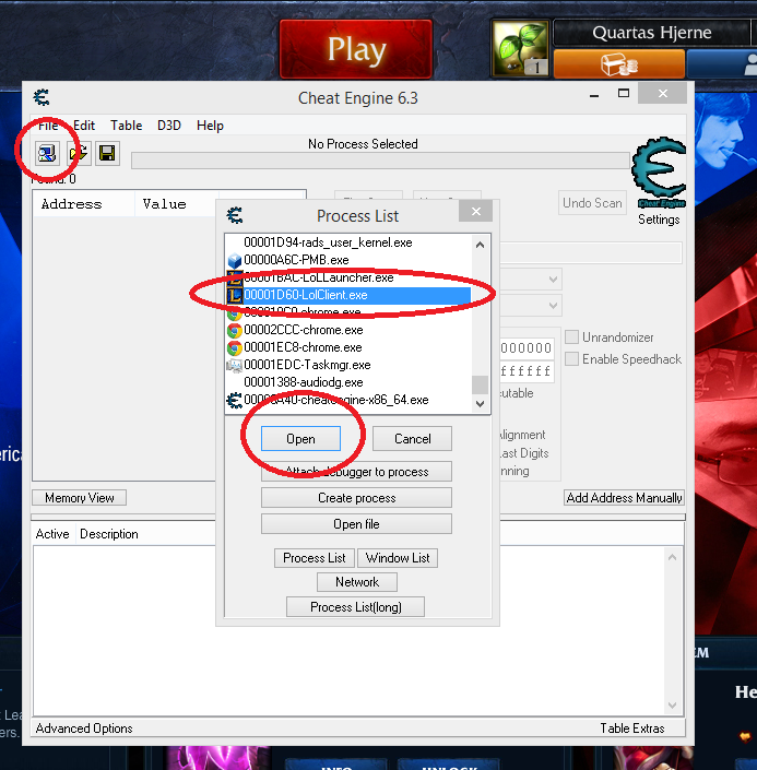 Cheat Engine League Of Legends