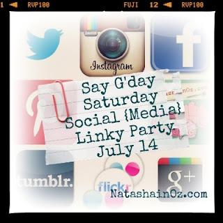 Say G'Day Saturday Linky Party, Instagram, Natasha in Oz, social media