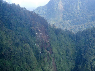 Lokasi jatuhnya Sukhoi Super Jet 100 Lokasi jatuhnya Sukhoi Super Jet 100
