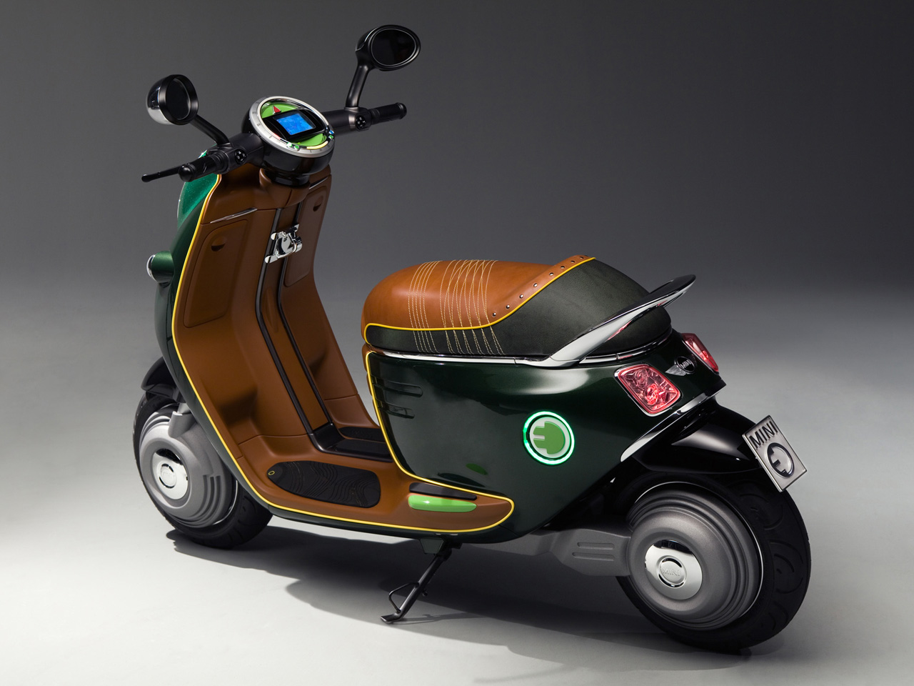 mini scooter with sidecar