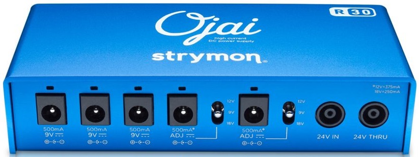 Gear Otaku: Strymon Ojai R30 発売、9V/12V/18V 対応の完全独立型 