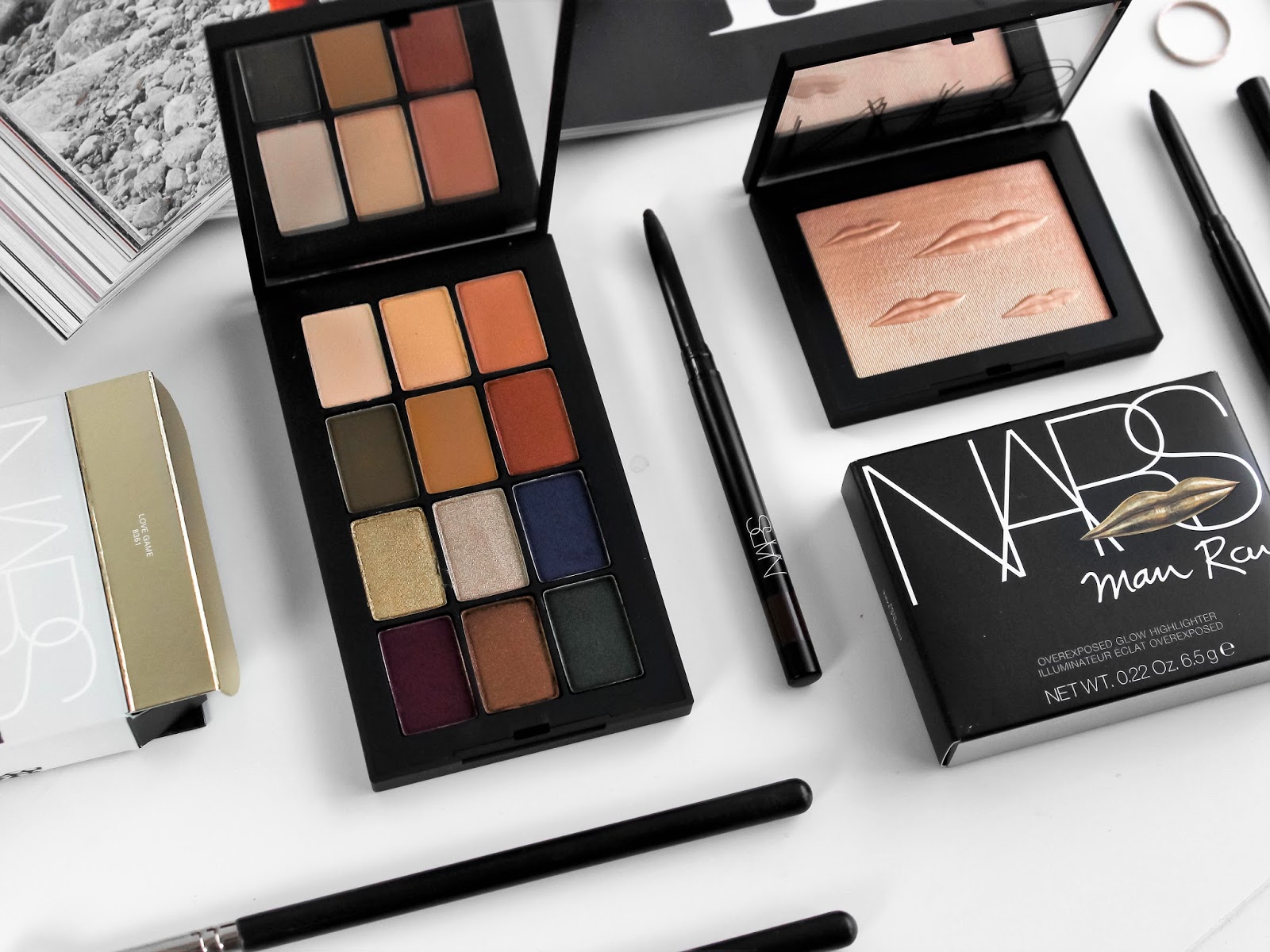 nars-man-ray-kolekce-recenze-blog nars man ray kolekce paletka a rozjasňovač
