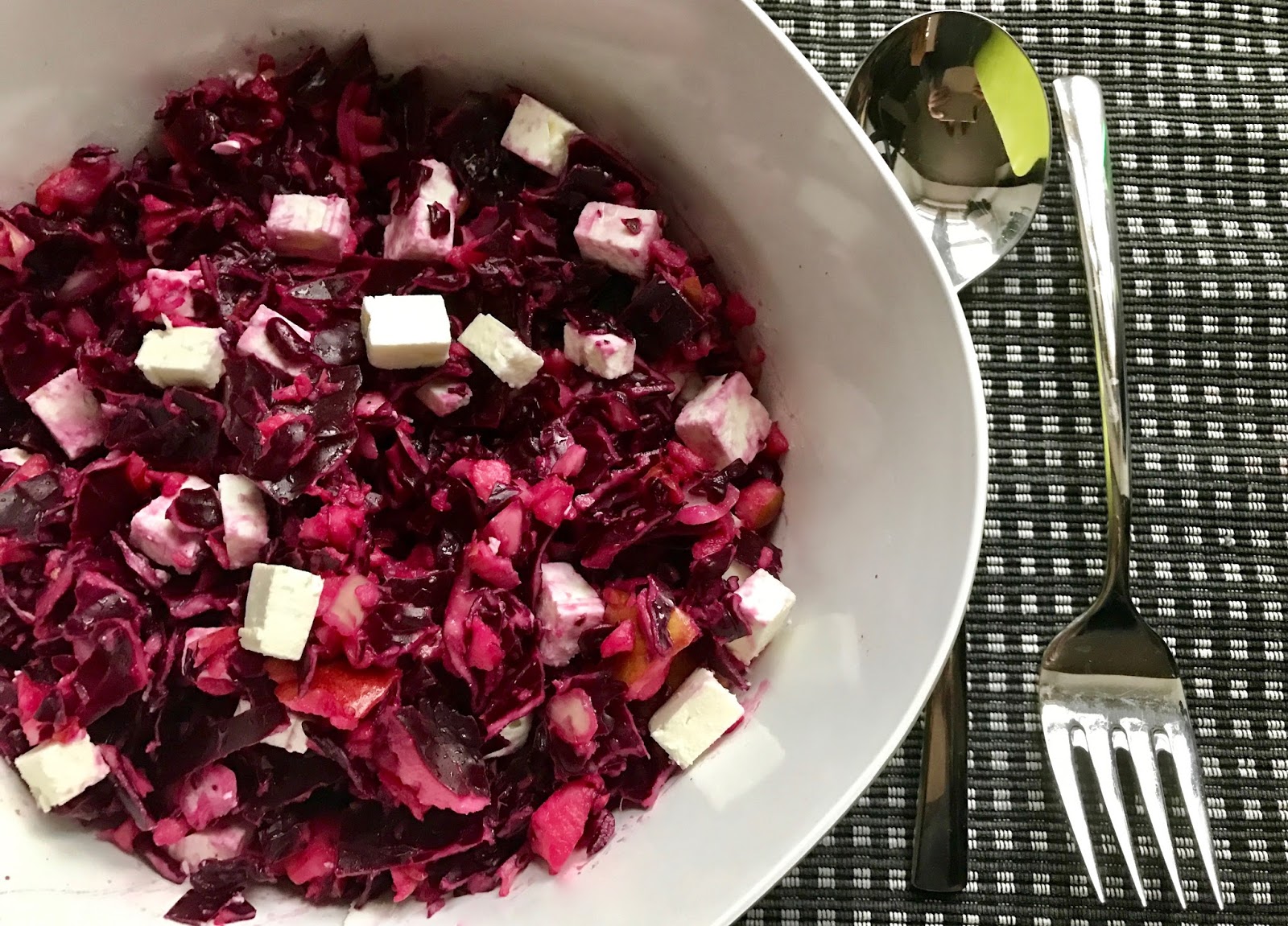 Lust auf Lecker 🌶: Rotkohlsalat mit Feta