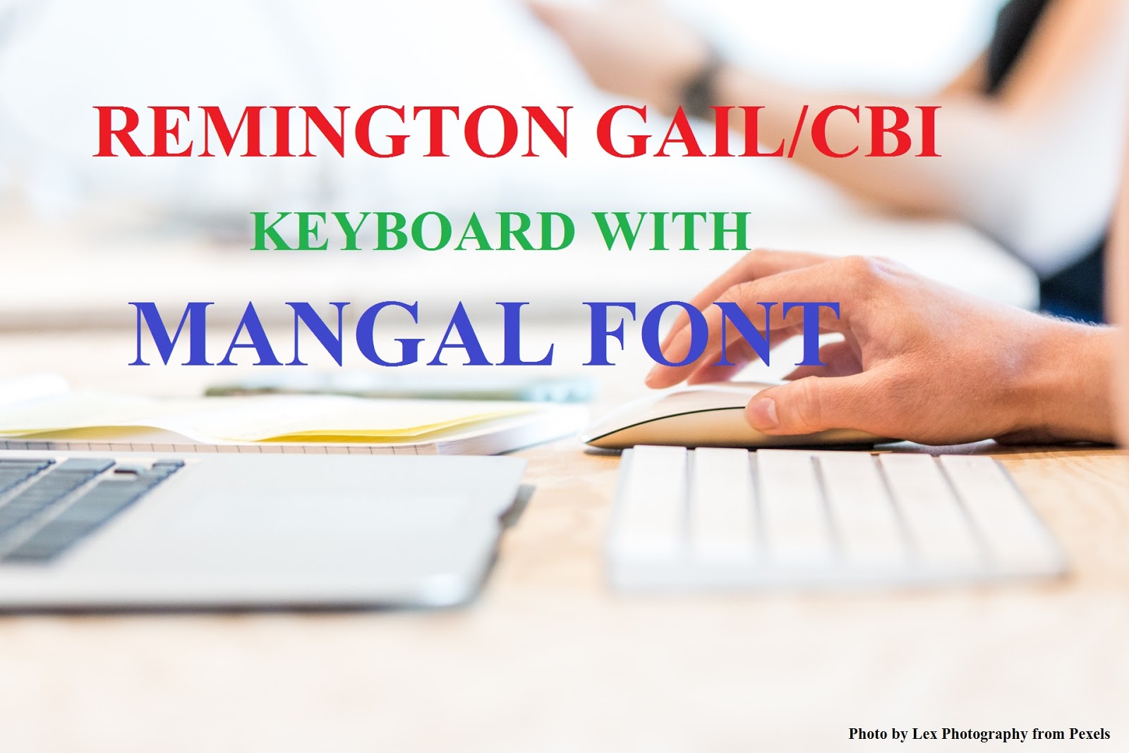 REMINGTON Keyboard With Mangal Font