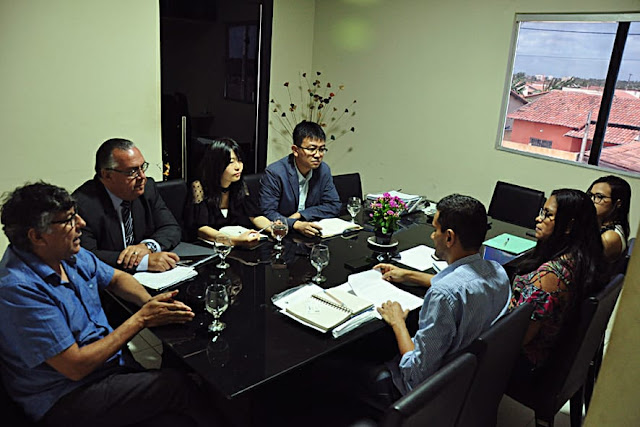 Resultado de imagem para Diretores da Chint oficializam em reunião que a fábrica irá instalar em breve o escritório em Extremoz