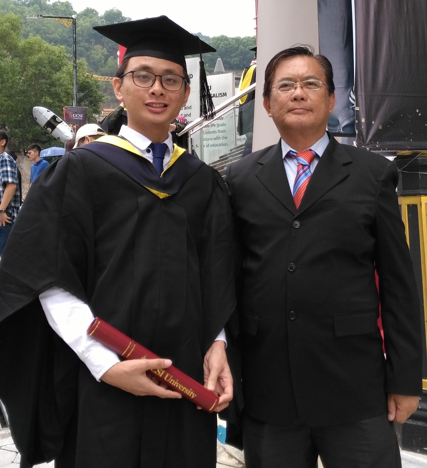 JUST TO SHARE (Lau Tai Onn): My Youngest Son Wai Kei's Convocation 2018