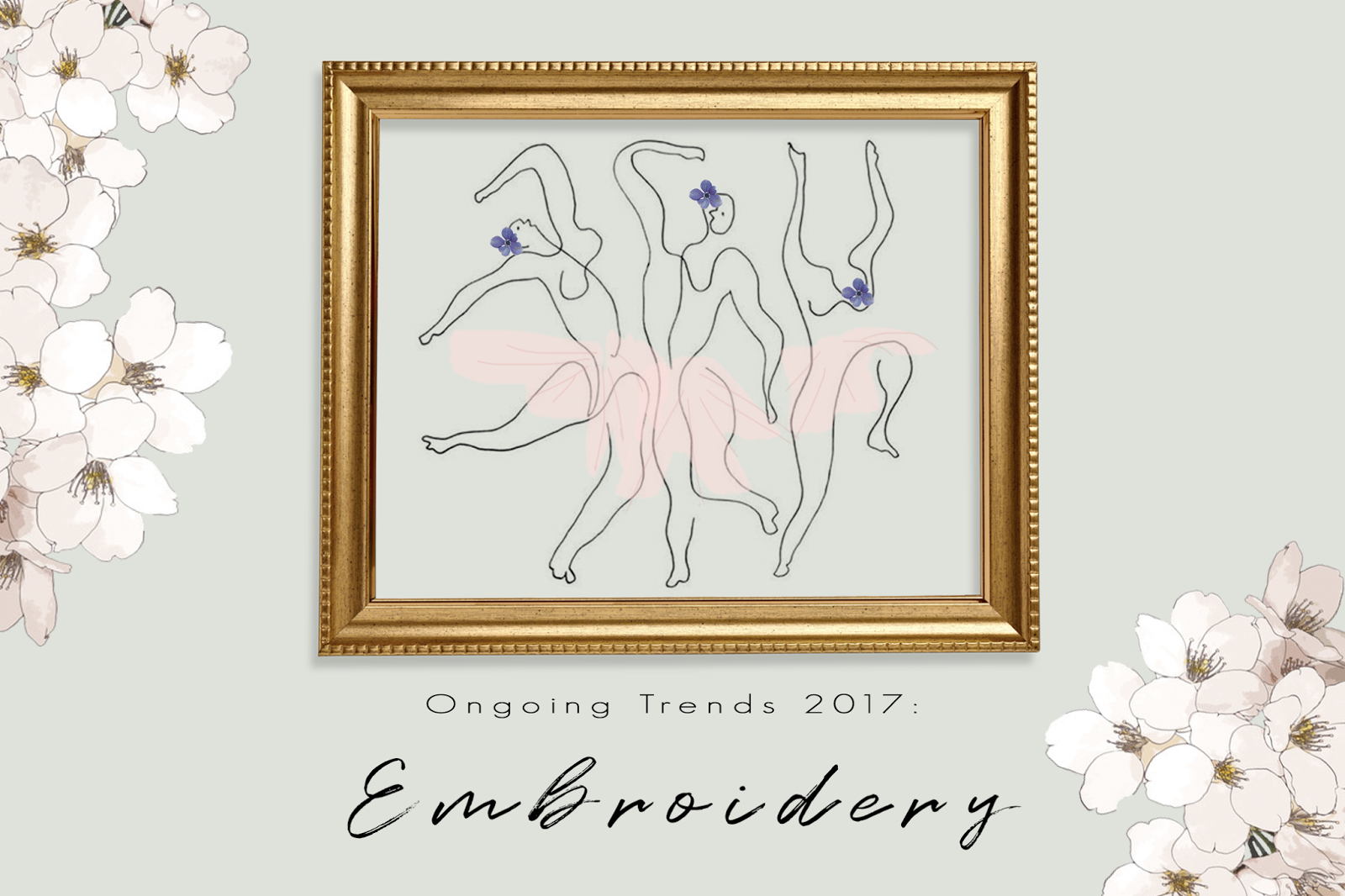 Ongoing Trends 2017: Embroidery