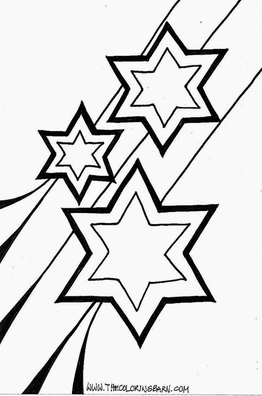 coloring pictures of stars