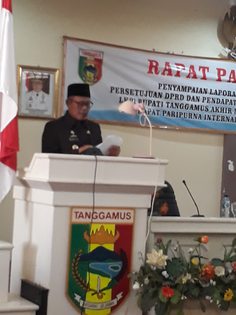 LKPJ AMJ Mampu Wujudkan Visi Misinya, DPRD Beri Apresiasi Pemkab Tanggamus